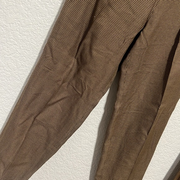 Ralph Lauren 2 piece set plaid high rise trousers and blazer jacket, size 8 - Picture 4 of 13